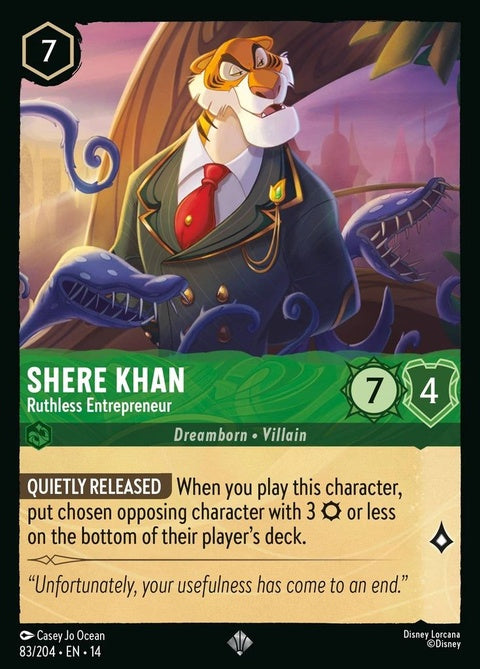 Shere Khan - Ruthless Entrepreneur (83)
