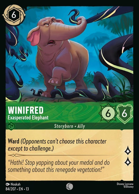 Winifred - Exasperated Elephant (84)