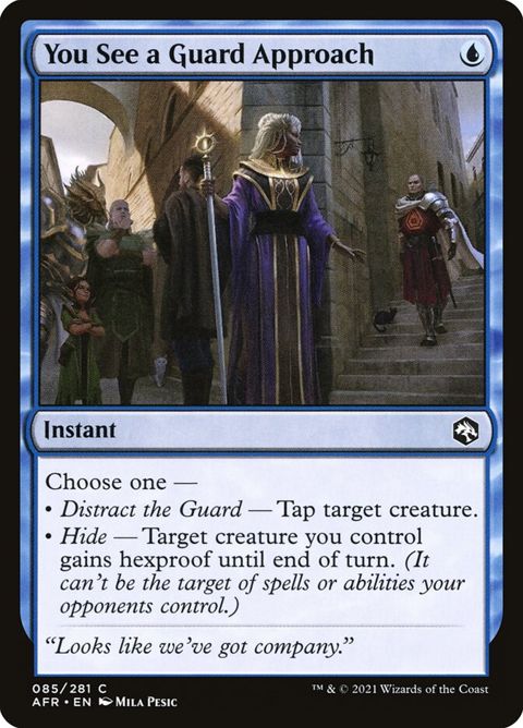 You See a Guard Approach (85)