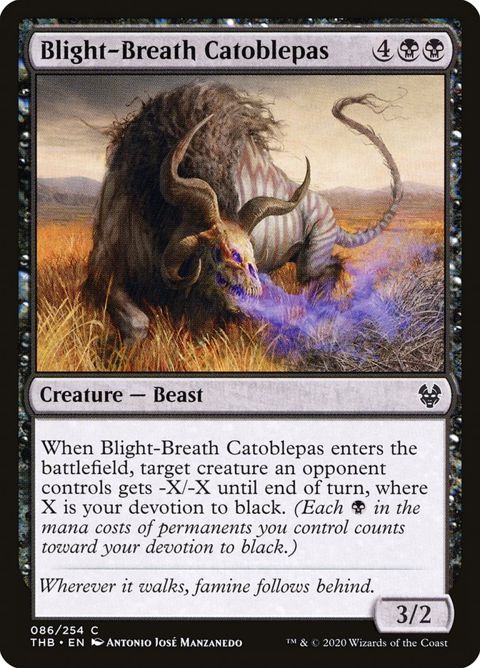 Blight-Breath Catoblepas (86)