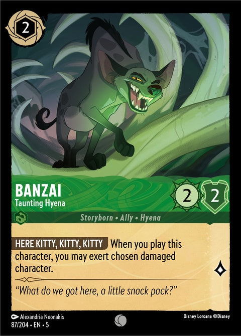 Banzai - Taunting Hyena (87)