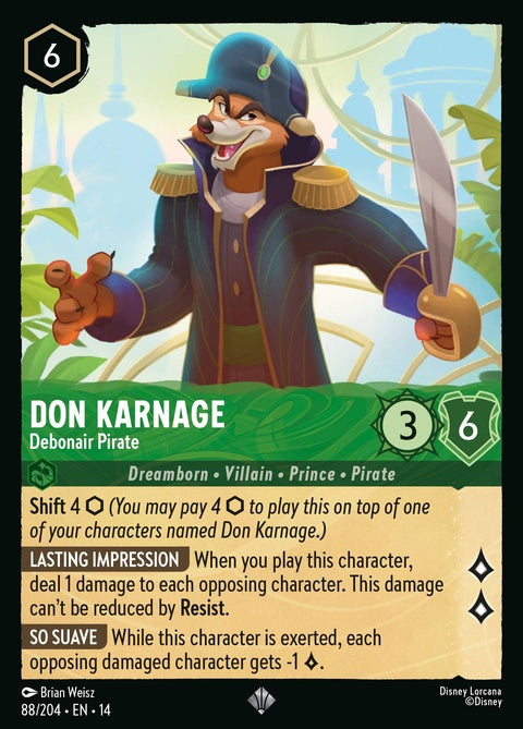 Don Karnage - Debonair Pirate (88)