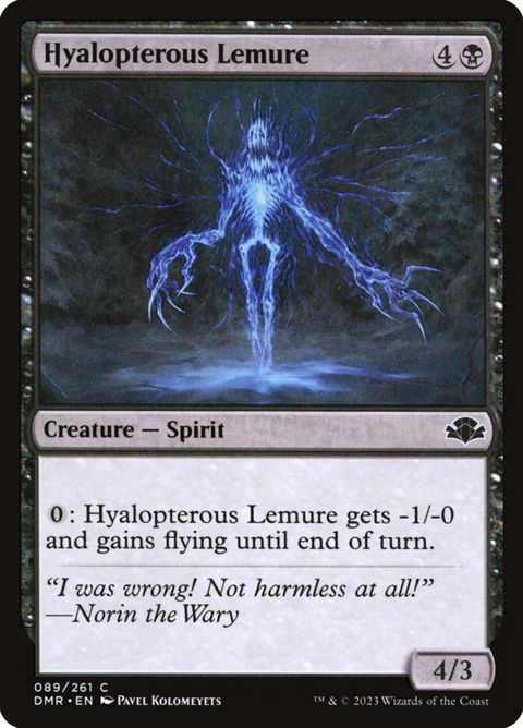 Hyalopterous Lemure (89)