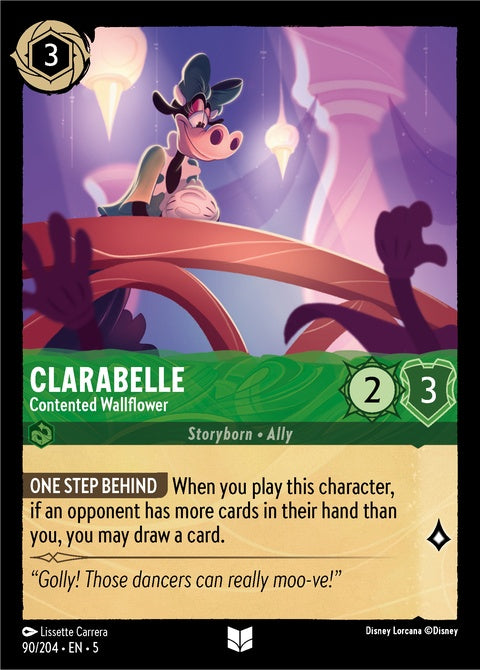 Clarabelle - Contented Wallflower (90)
