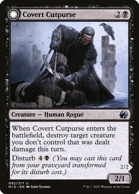 Covert Cutpurse // Covetous Geist (92)