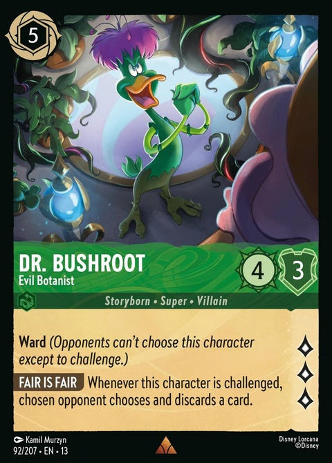Dr. Bushroot - Evil Botanist (92)