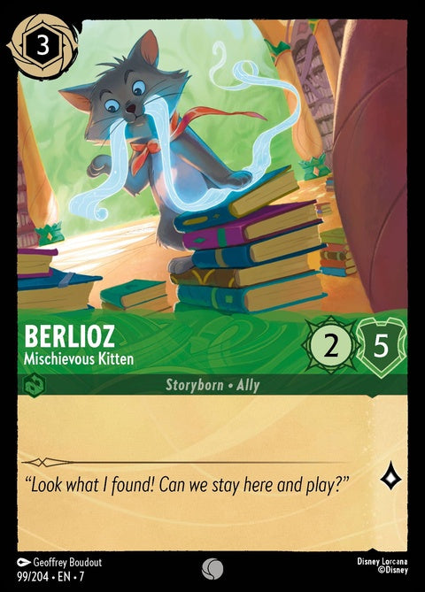 Berlioz - Mischievous Kitten (99)