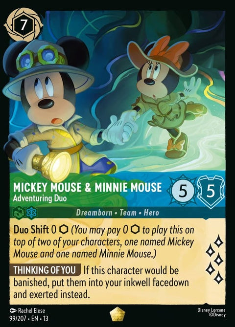 Mickey Mouse & Minnie Mouse - Adventuring Duo (99)