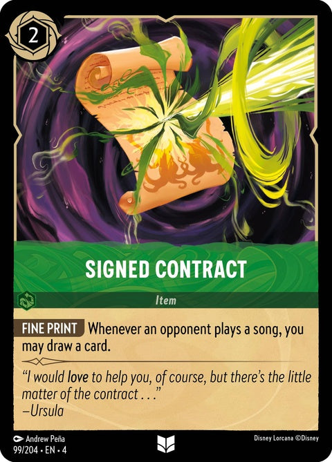 Signed Contract (99)