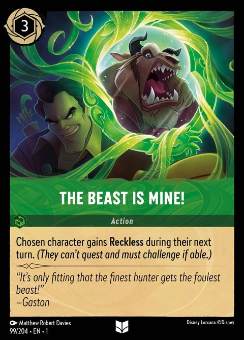 The Beast Is Mine! (99)