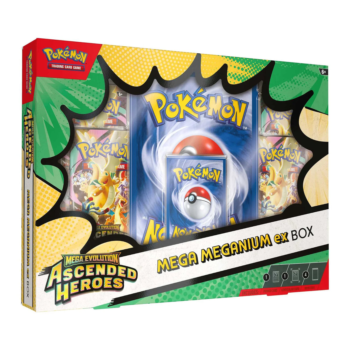 Pokémon Trading Card Game (TCG): Mega Evolution Ascended Heroes Mega Meganium ex Box