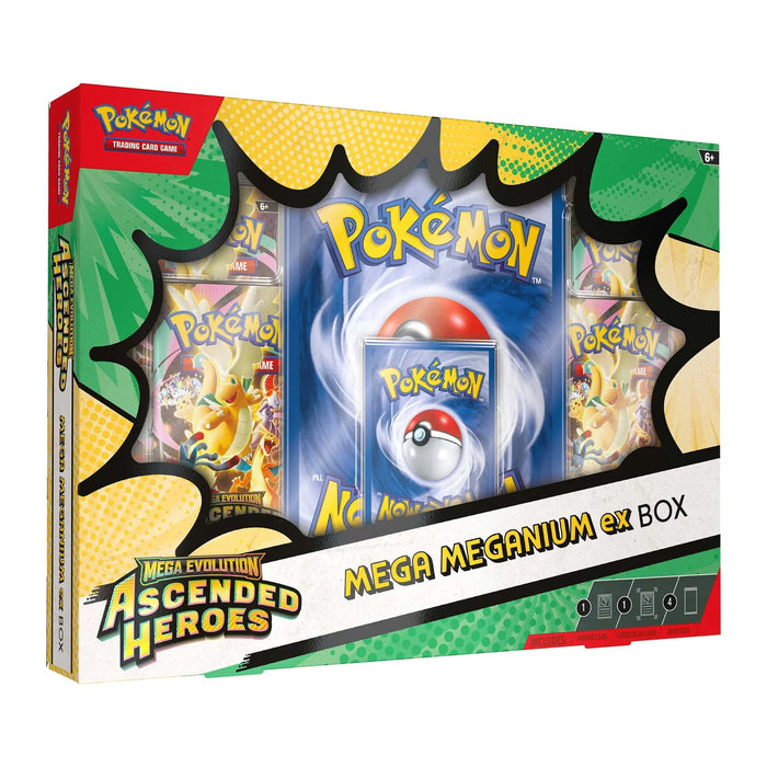Pokémon Trading Card Game (TCG): Mega Evolution Ascended Heroes Mega Meganium ex Box