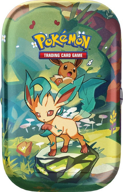 SV Prismatic Evolutions Mini Tin - Leafeon