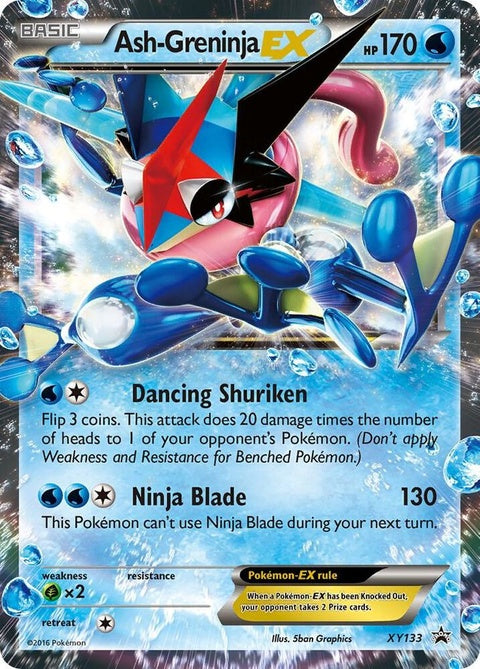 Ash-Greninja Ex (XY133)
